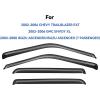 imageWindow Rain Guards Shield for 20022009 GMC Envoy Vent Visors Shades Wind Deflectors for 20022009 GMC EnvoySaab 97X 0204 Oldsmobile Bravada 0407 Buick Rainier 0408 Isuzu Ascender 5 psngr