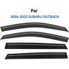 imageWindow Visors Rain Guards Compatible with Subaru Outback 2020 2021 2022 2023 2024 Window Wind Deflectors Vent Shades for 2024 Outback YD301G