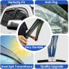 imageWindow Visors Rain Guards Shield for 2009 2010 2011 2012 2013 2014 2015 Honda Pilot Window Wind Deflectors Vent Shades for 0915 Pilot