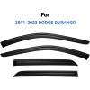 imageWindow Visors Rain Guards Shield for 20112023 Dodge Durango Window Wind Deflectors Vent Shades for 1123 Durango