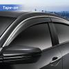 imageWindow Visors Rain Guards Shield for 2012 2013 2014 2015 Honda Civic Window Wind Deflectors Vent Shades for 1215 Civic Sedan