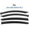 imageWindow Visors Rain Guards Shield for 20162022 Honda HRV Window Wind Deflectors Vent Shades for 1622 HRV Lx Ex Sport ExL