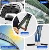 imageWindow Visors Rain Guards for 19962014 Chevy ExpressGMC Savana 1500 19962022 ExpressSavana 2500 3500 0309 Chevy KodiakGMC Topkick 4500 5500 Window Wind Deflector 2PCS