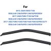 imageWindow Visors Rain Guards for 19992007 Chevy SilveradoGMC Sierra 1500 Window Vent Wind Deflectors Visors Shades for 9906 SilveradoSierra 2500 0107 SilveradoSierra 3500 Standard Cab 2 PCS20152024 f150 standard