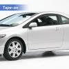 imageWindow Visors Rain Guards for 2006 2007 2008 2009 2010 2011 Honda Civic OutChannel Window Vent Wind Deflectors Visors Shades for 06 07 08 09 10 11 Civic Coupe
