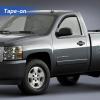 imageWindow Visors Rain Guards for 20142018 Chevy SilveradoGMC Sierra 1500 Regular Cab OutChannel Window Vent Wind Deflectors Visors Shades for 1519 SilveradoSierra 2500HD 3500HD 2PCS20072013 SilveradoSierra 1500 Regular Cab