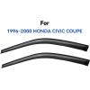 imageWindow Visors Rain Guards for 20142018 Chevy SilveradoGMC Sierra 1500 Regular Cab OutChannel Window Vent Wind Deflectors Visors Shades for 1519 SilveradoSierra 2500HD 3500HD 2PCS19962000 Honda Civic Coupe