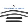 imageWindow Visors Rain Guards for 20142018 Chevy SilveradoGMC Sierra 1500 Regular Cab OutChannel Window Vent Wind Deflectors Visors Shades for 1519 SilveradoSierra 2500HD 3500HD 2PCS20192025 ram 1500 quad Cab