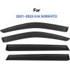 imageWindow Visors Rain Guards for 2021 2022 2023 2024 Kia Sorento Window Wind Deflectors Vent Shades for 2124 Sorento