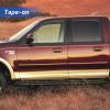 imageinChannel Window Visors Rain Guards Shield for 19931998 Ford Ranger SuperCab Window Vent Wind Deflectors Visors Shades for 9398 Ranger Extended Cab20012003 f150 SuperCrew