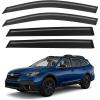 imageWindow Visors Rain Guards Compatible with Subaru Outback 2020 2021 2022 2023 2024 Window Wind Deflectors Vent Shades for 2024 Outback YD301G