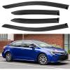 imageWindow Visors Rain Guards Shield for Toyota Corolla 2019 2020 2021 2022 2023 2024 Window Wind Deflectors Vent Shades for 1924 Corolla Sedan