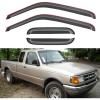imageinChannel Window Visors Rain Guards Shield for 19931998 Ford Ranger SuperCab Window Vent Wind Deflectors Visors Shades for 9398 Ranger Extended Cab19931998 Ford Ranger SuperCab  Extended Cab