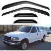 imageinChannel Window Visors Rain Guards for 19952000 Chevy TahoeGMC Yukon Window Vent Wind Deflectors Visors Shades for 9299 ChevyGMC C1500 K1500 C2500 K2500 Suburban19972003 f150 supercab