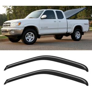 imageinChannel Window Visors Rain Guards Shield for 19931998 Ford Ranger SuperCab Window Vent Wind Deflectors Visors Shades for 9398 Ranger Extended Cab20002006 Toyota Tundra Access Cab